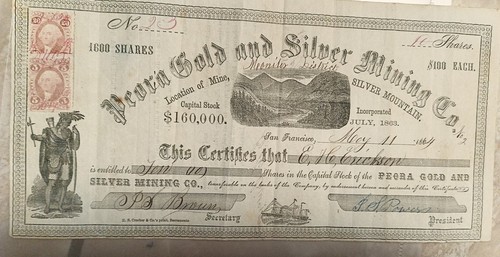1864 peora gold - 1864,